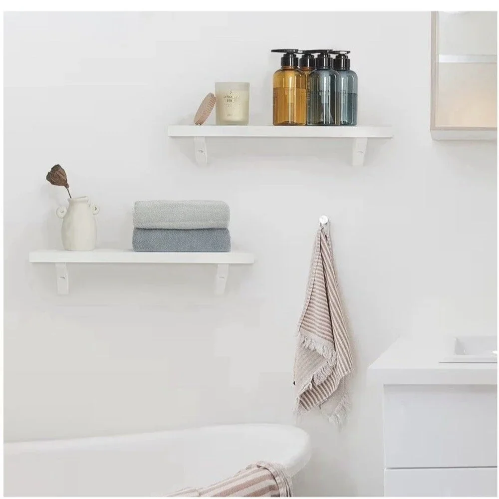 JS Home Set Of 2 Wall Shelves 16.9 Inches Wall Mounted NEW